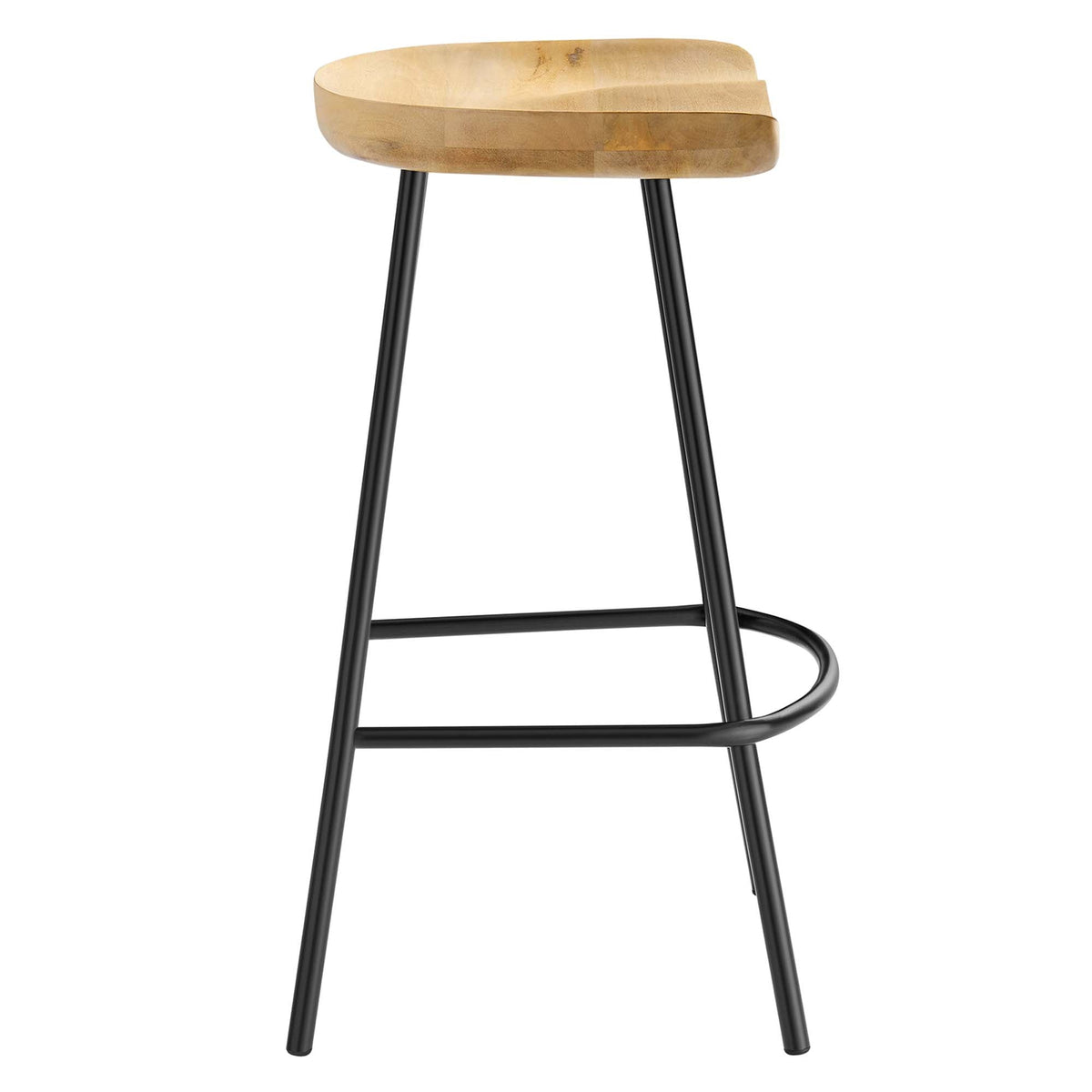 Concord Backless Wood Counter Stools Set of 2 by Modway, photo 15 of 30