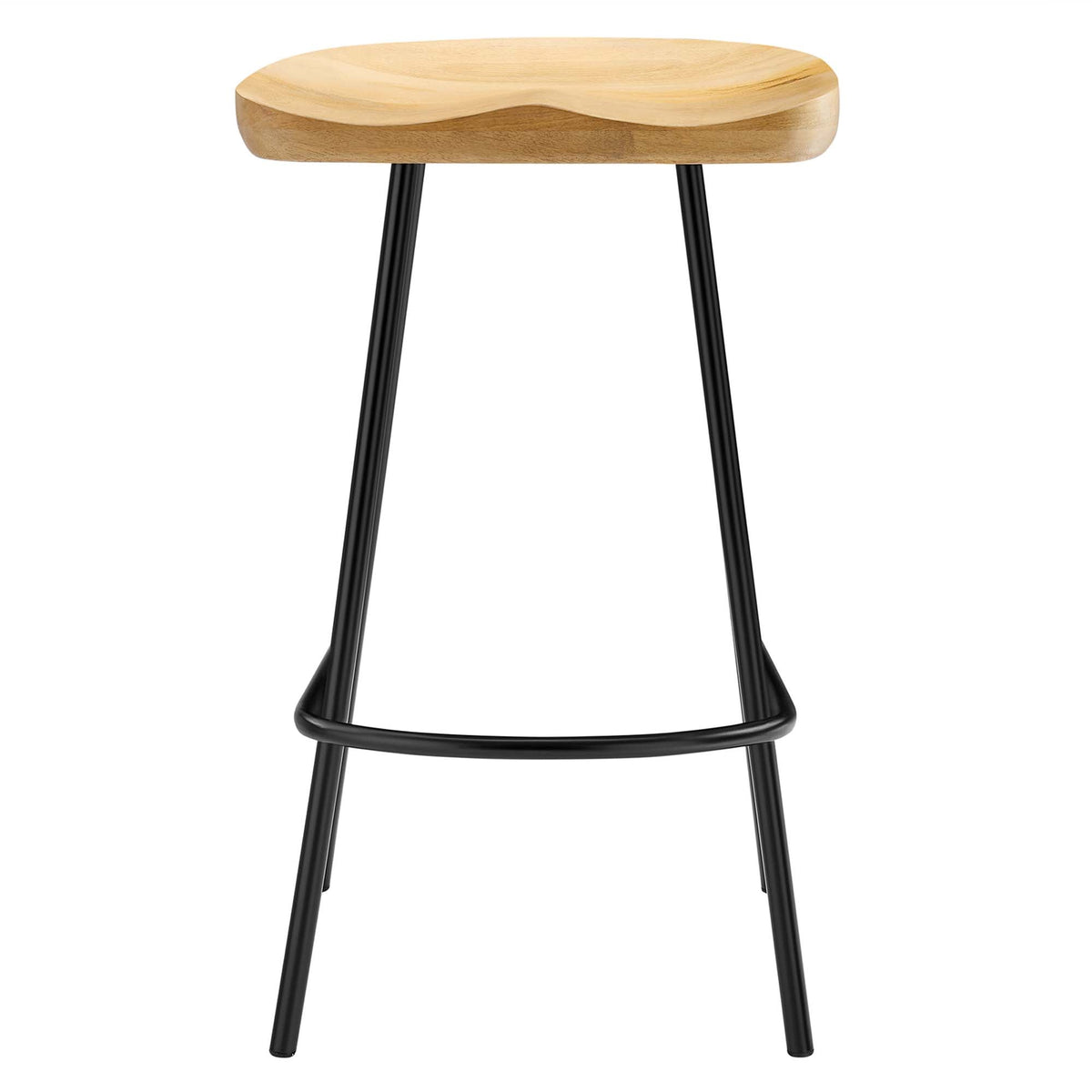 Concord Backless Wood Counter Stools Set of 2 by Modway, photo 17 of 30