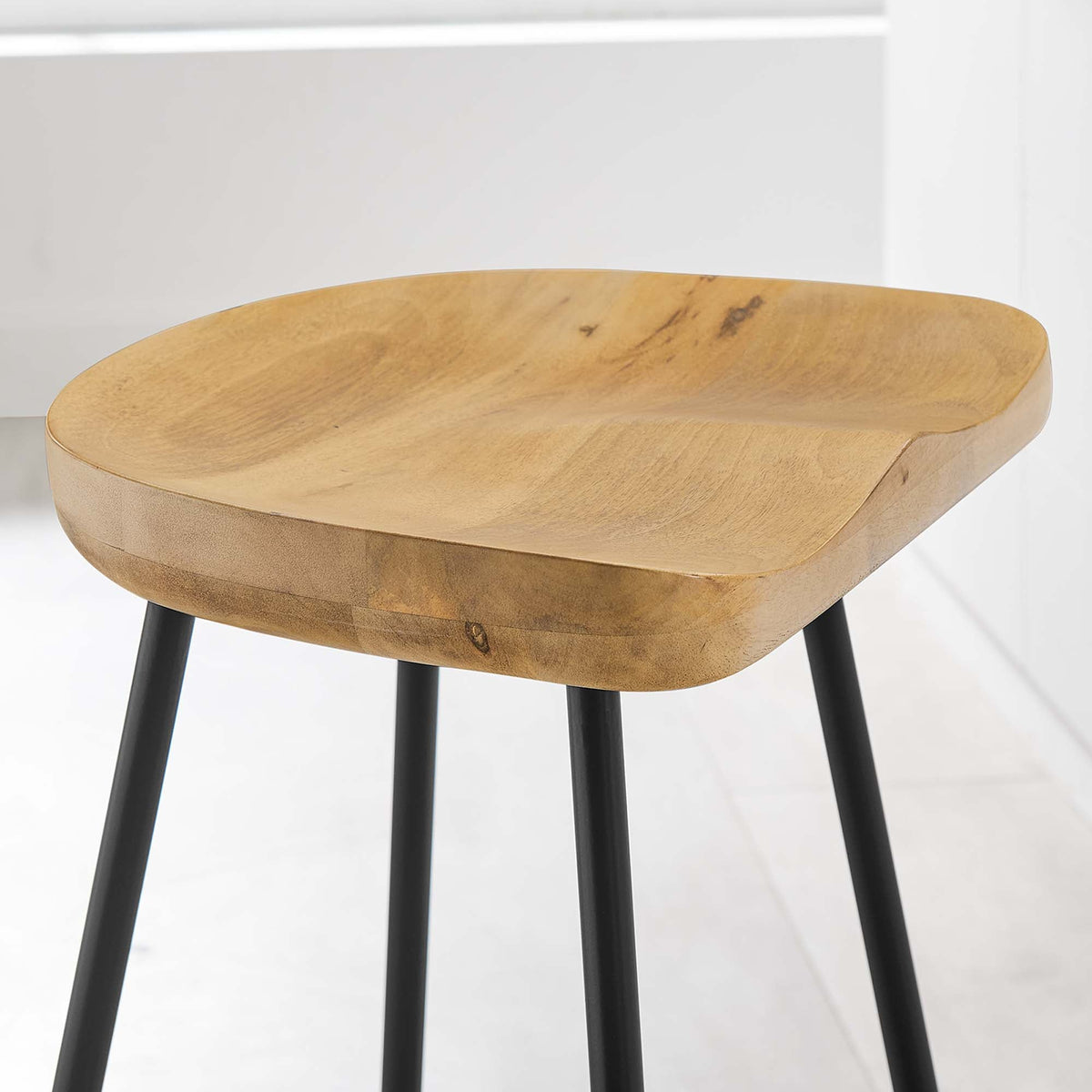Concord Backless Wood Counter Stools Set of 2 by Modway, photo 20 of 30