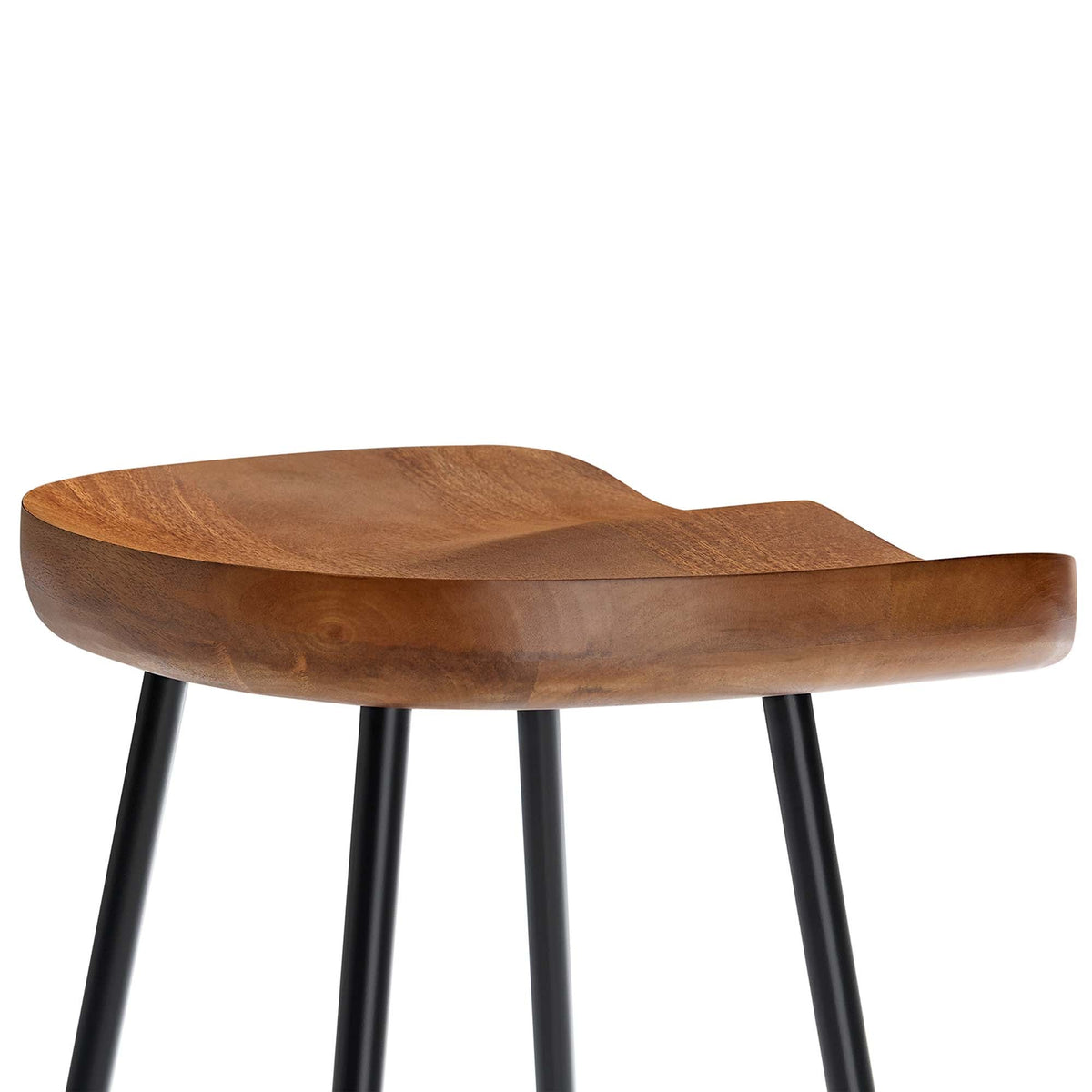 Concord Backless Wood Counter Stools Set of 2 by Modway, photo 28 of 30