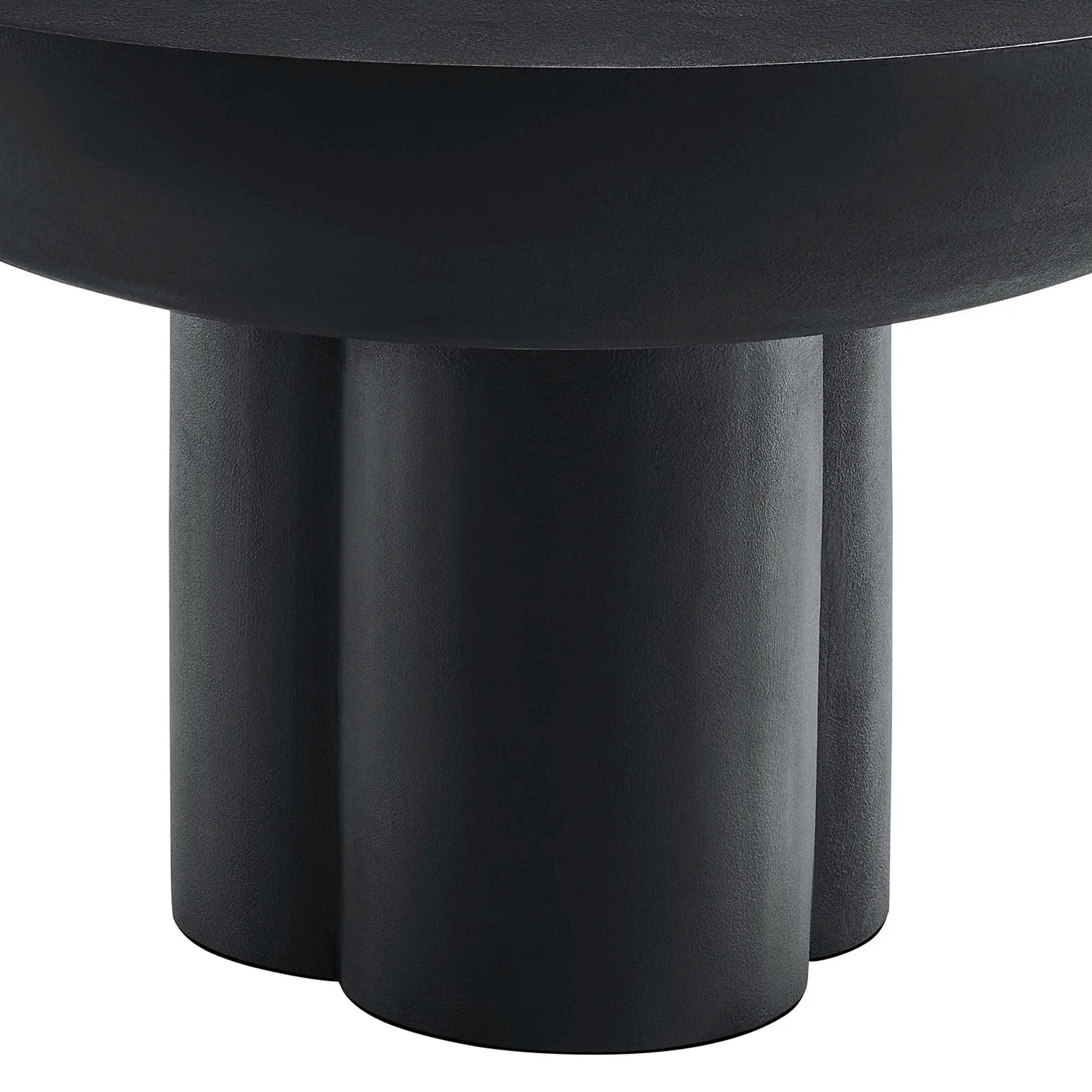 Caspian Round Concrete Coffee Table by Modway by HouseOfZazla