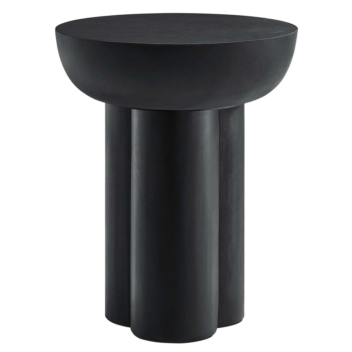 Caspian Round Concrete Side Table by Modway by HouseOfZazla