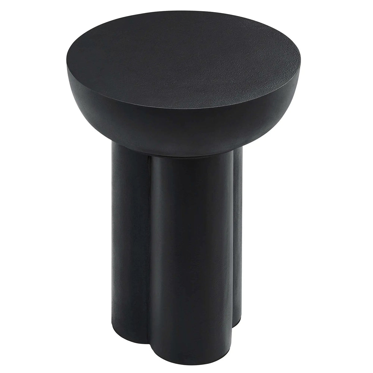 Caspian Round Concrete Side Table by Modway by HouseOfZazla