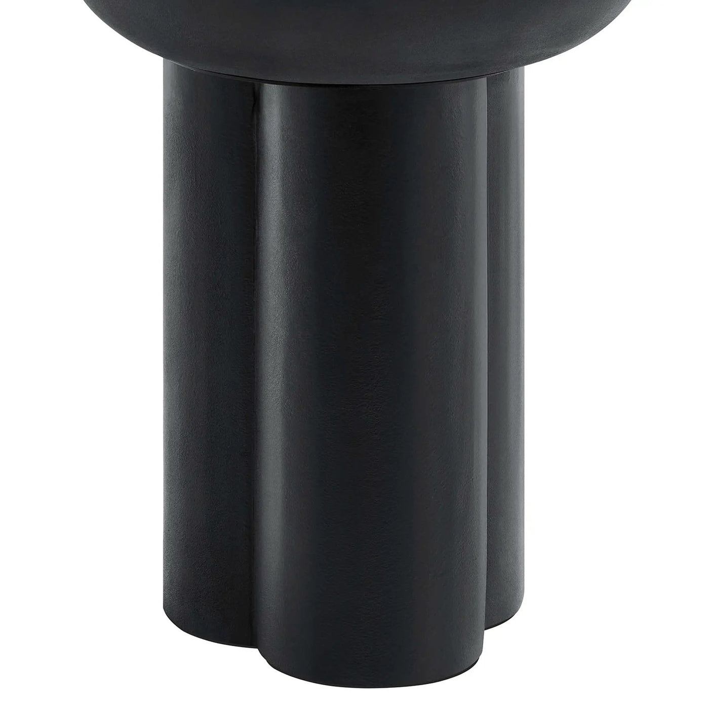 Caspian Round Concrete Side Table by Modway by HouseOfZazla