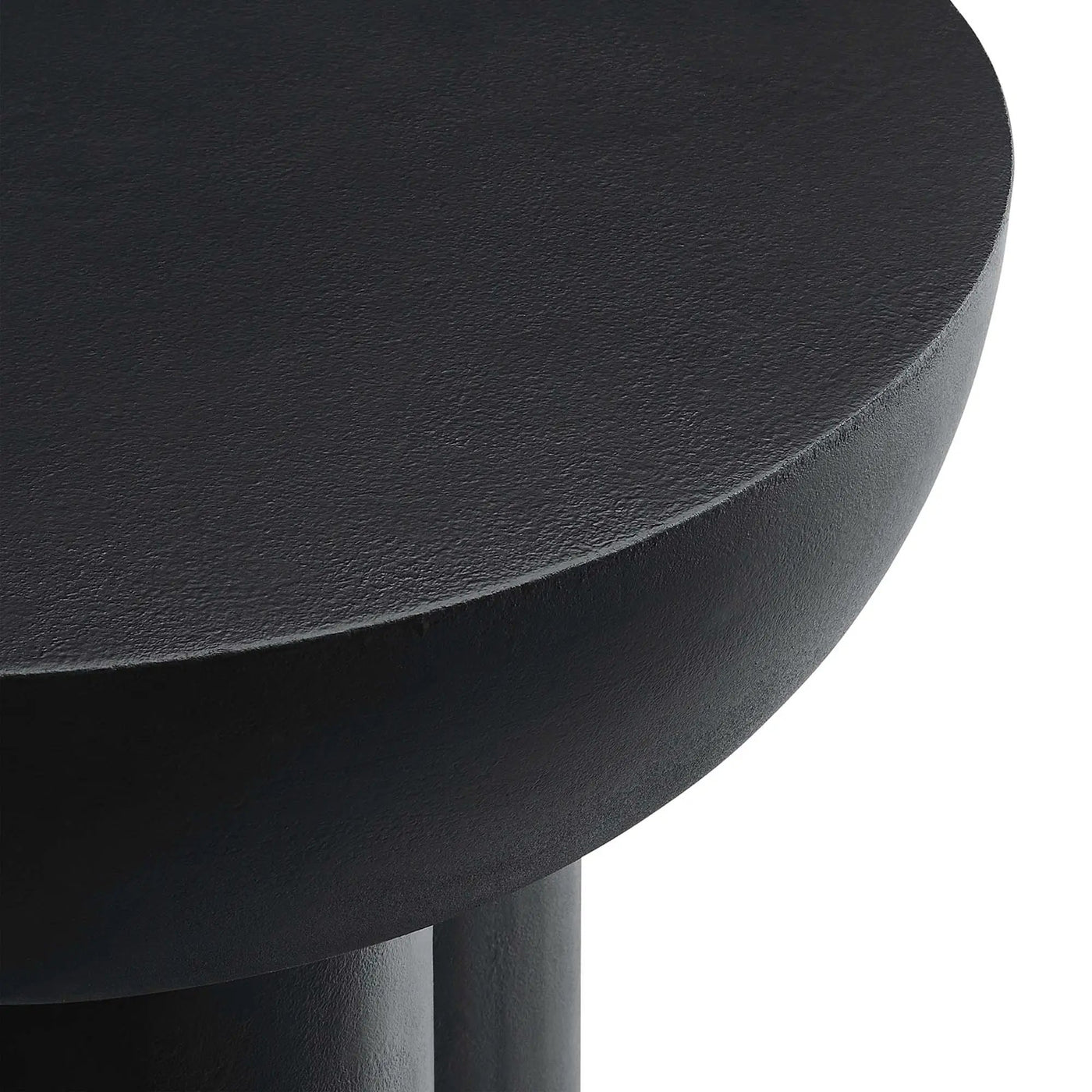 Caspian Round Concrete Side Table by Modway by HouseOfZazla