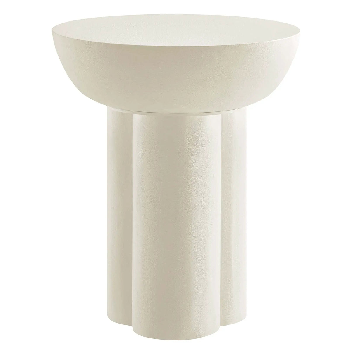 Caspian Round Concrete Side Table by Modway by HouseOfZazla