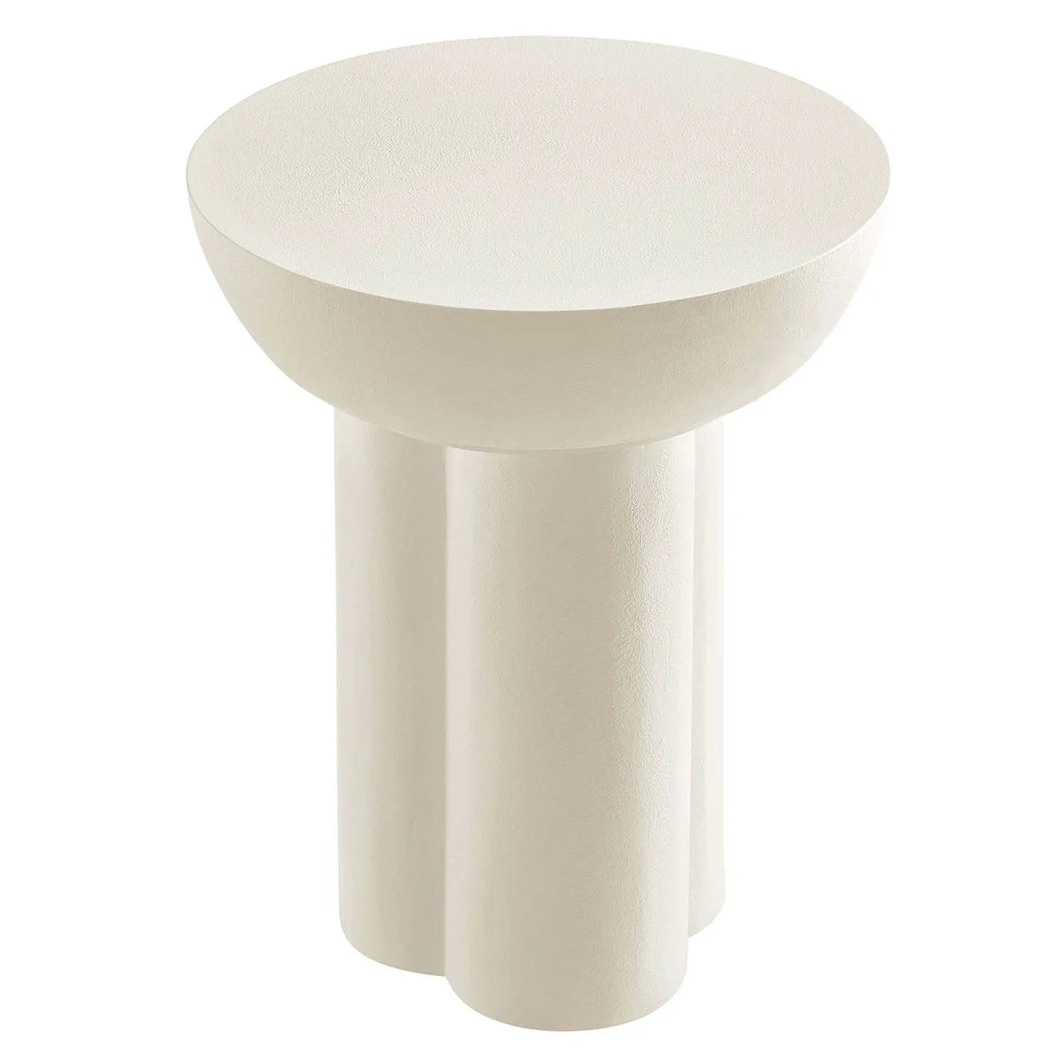 Caspian Round Concrete Side Table by Modway by HouseOfZazla