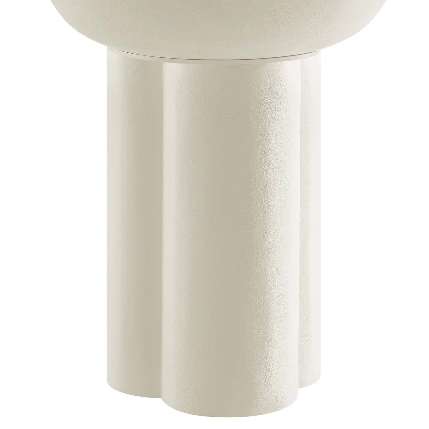 Caspian Round Concrete Side Table by Modway by HouseOfZazla