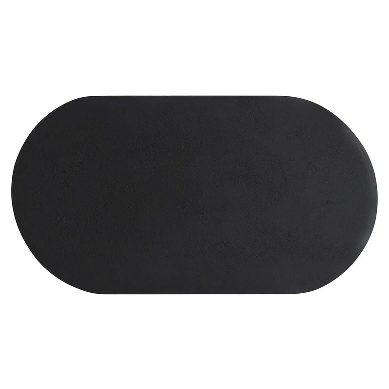Caspian Oval Concrete Coffee Table by Modway by HouseOfZazla