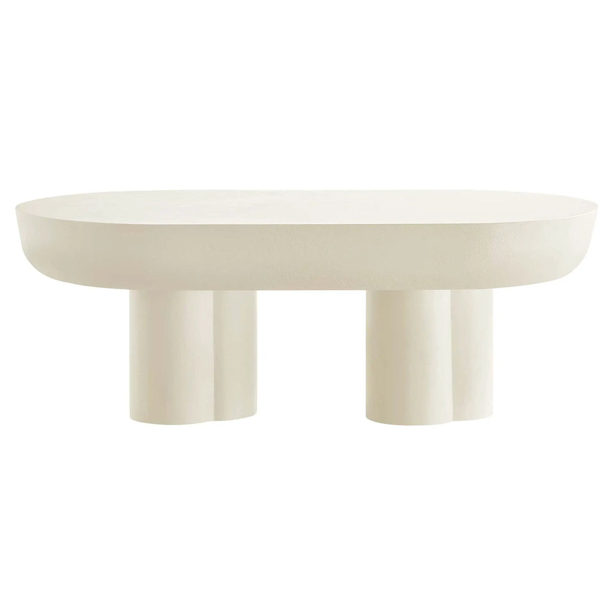 Caspian Oval Concrete Coffee Table by Modway by HouseOfZazla