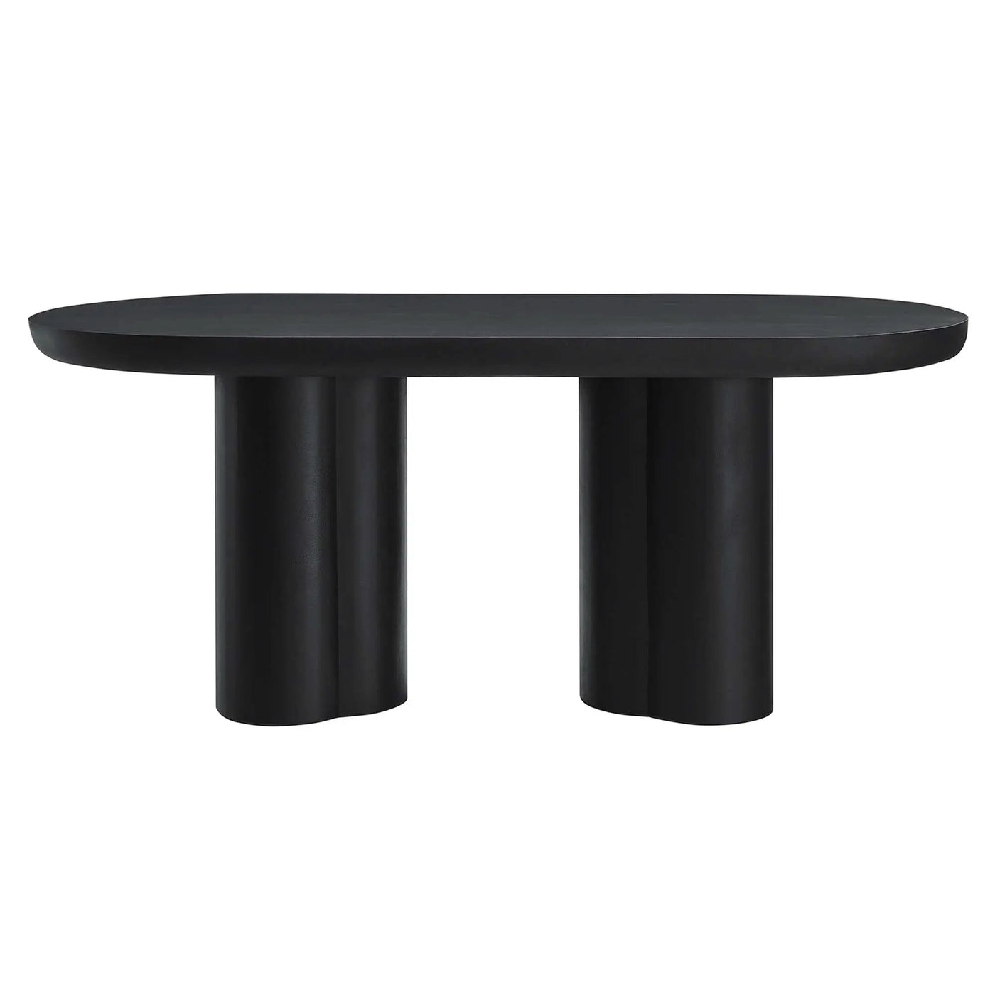 Caspian 72" Oval Concrete Dining Table by Modway by HouseOfZazla