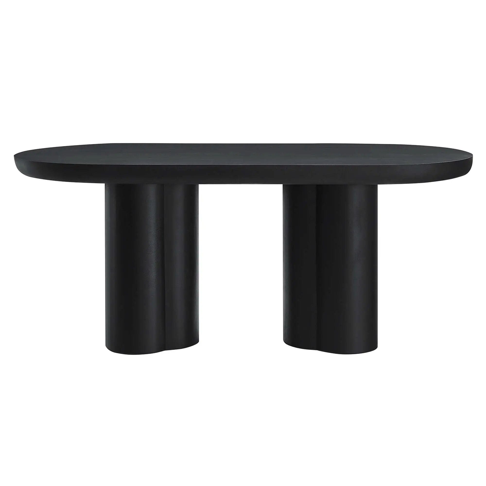 Caspian 72" Oval Concrete Dining Table by Modway by HouseOfZazla