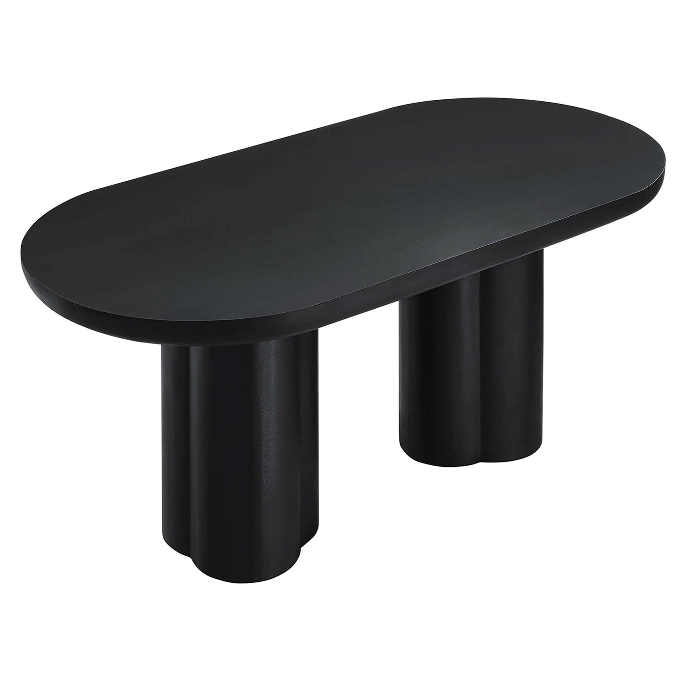 Caspian 72" Oval Concrete Dining Table by Modway by HouseOfZazla