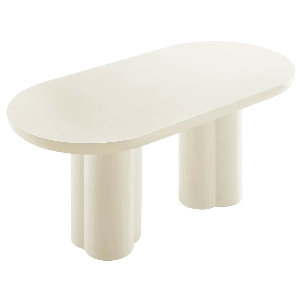Caspian 72" Oval Concrete Dining Table by Modway by HouseOfZazla