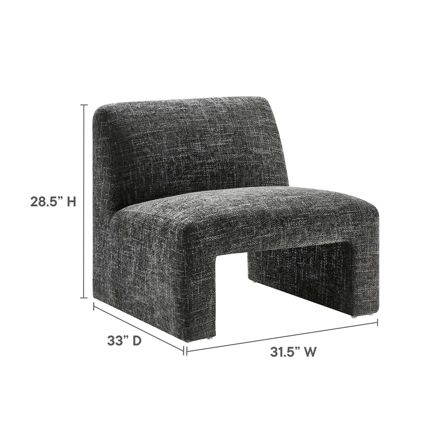 Amita Chenille Upholstered Accent Chair by Modway by HouseOfZazla