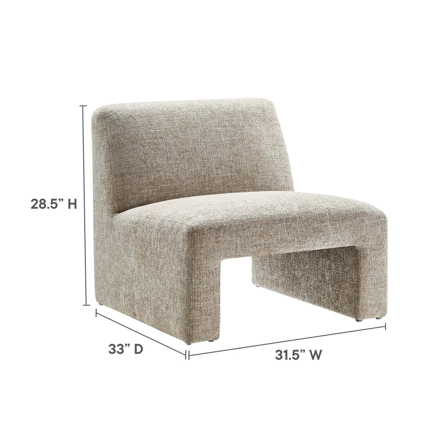 Amita Chenille Upholstered Accent Chair by Modway by HouseOfZazla