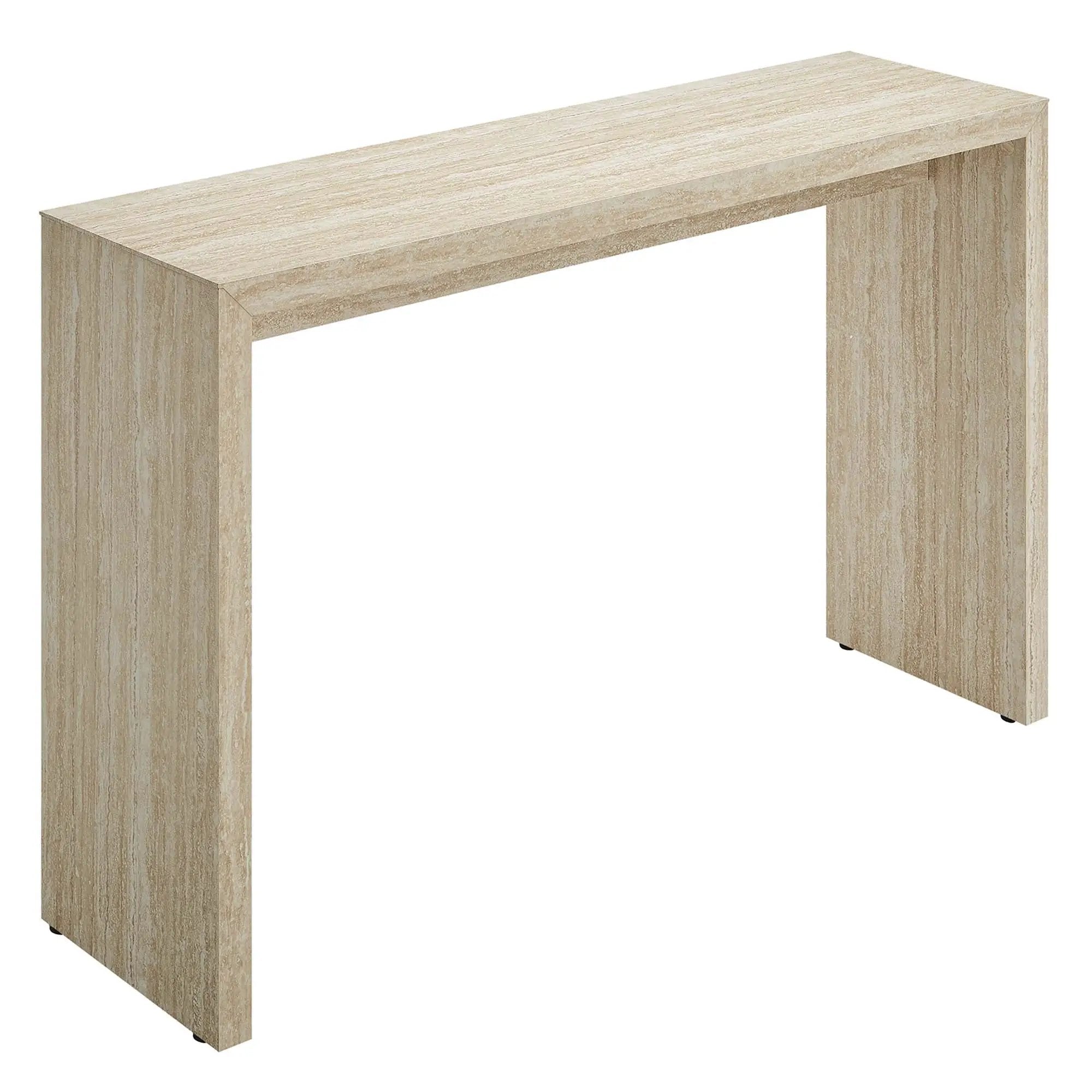 Mirella Faux Travertine Console Table by Modway by HouseOfZazla