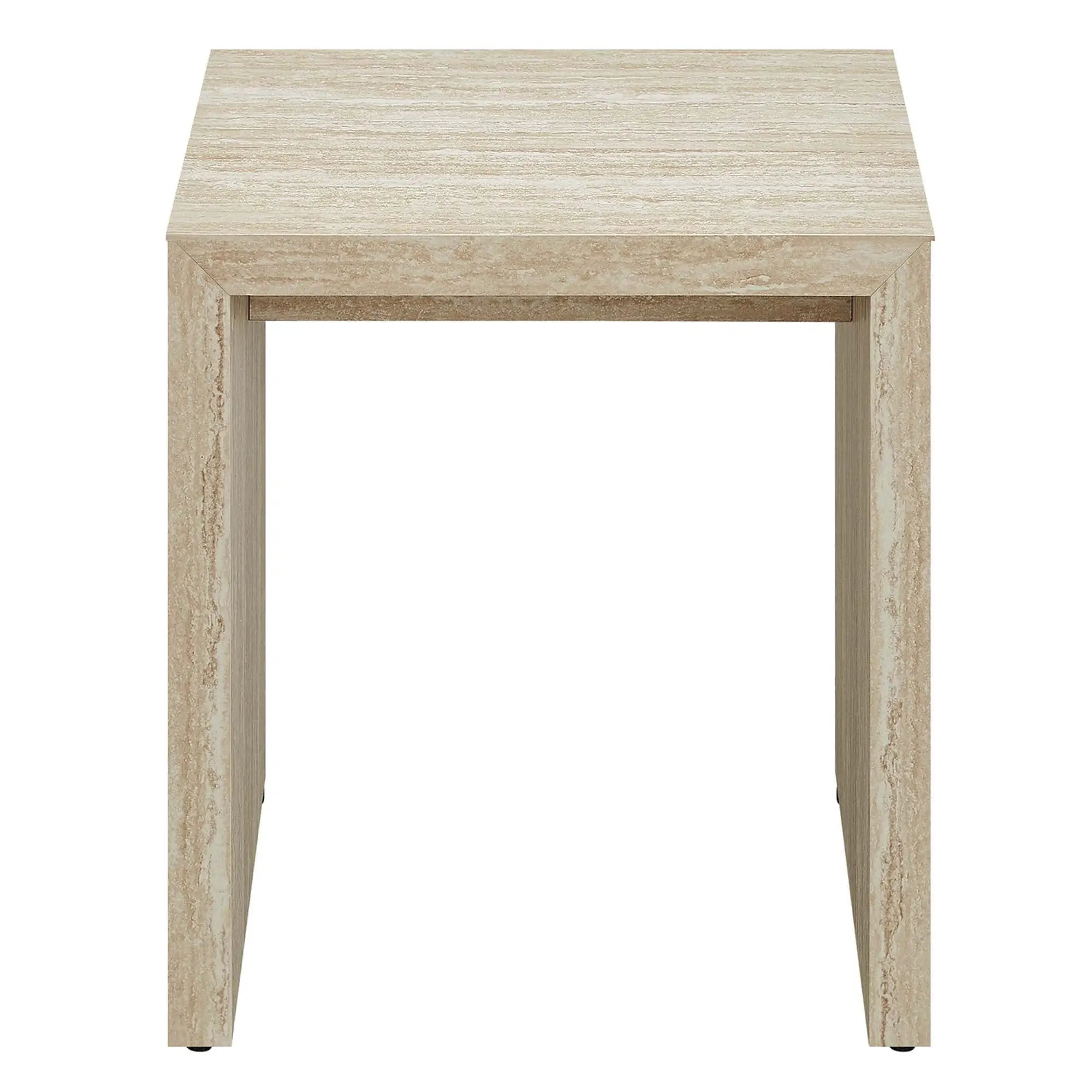 Mirella Faux Travertine Side Table by Modway by HouseOfZazla