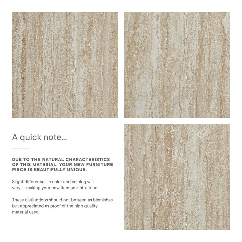 Mirella Faux Travertine Side Table by Modway by HouseOfZazla
