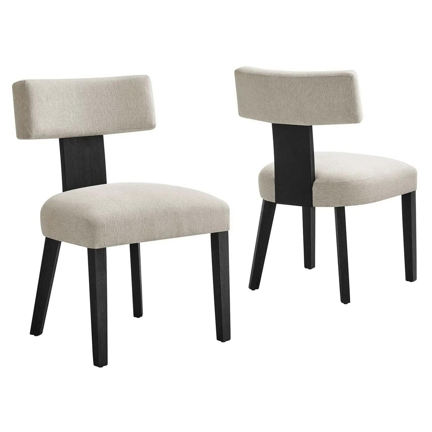 Nalani Fabric Upholstered Dining Chairs Set of 2 by Modway by HouseOfZazla