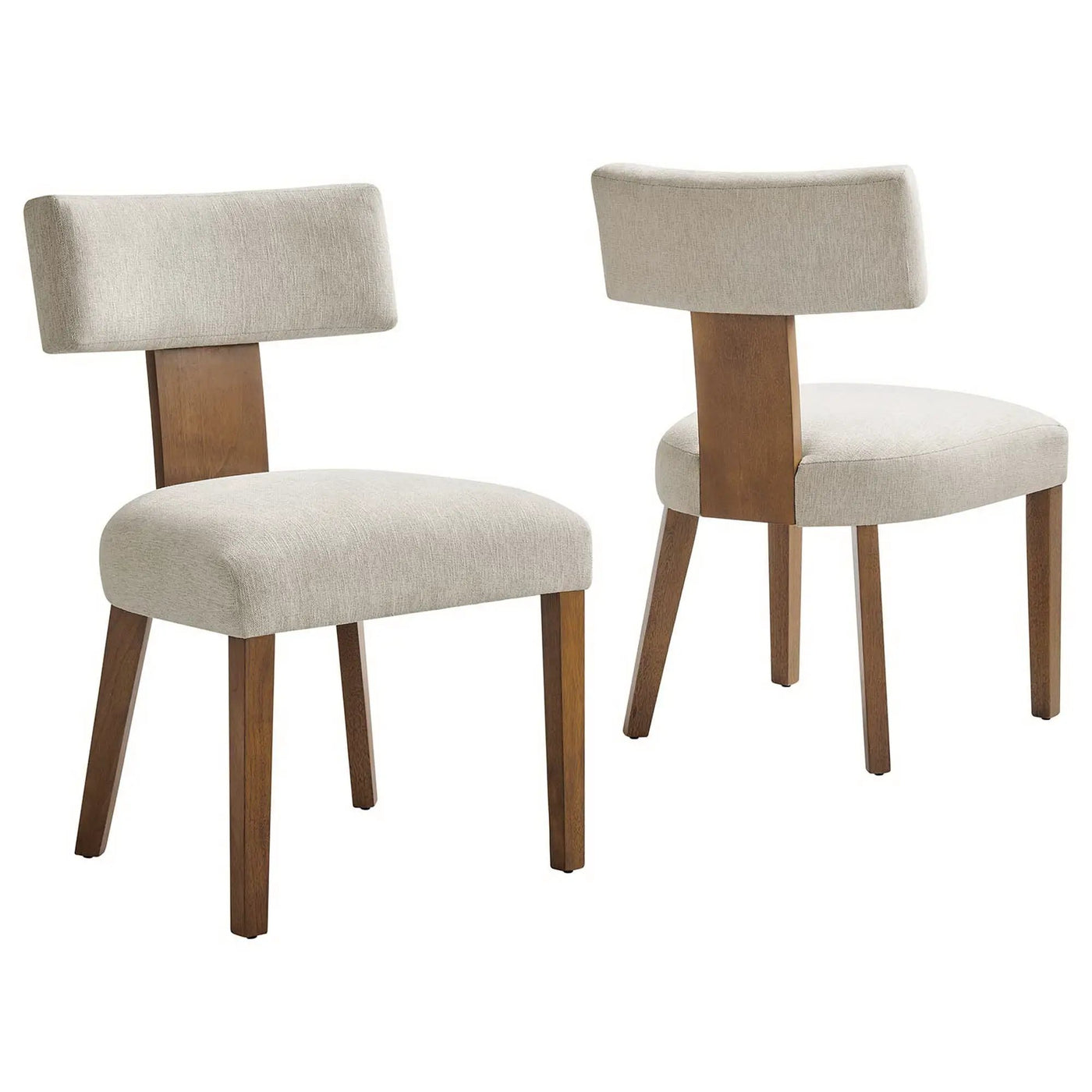 Nalani Fabric Upholstered Dining Chairs Set of 2 by Modway by HouseOfZazla