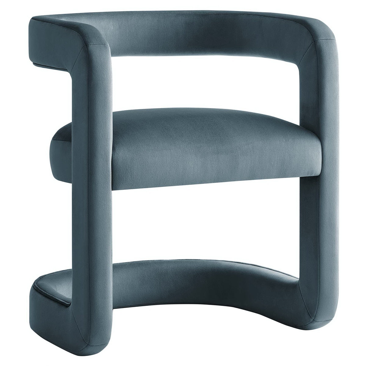 Winslow Performance Velvet Barrel Accent Chair by Modway, photo 11 of 42