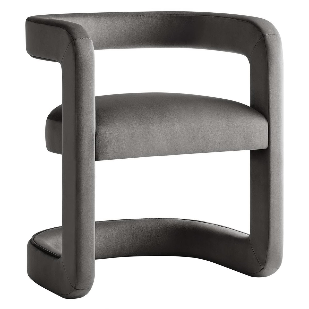 Winslow Performance Velvet Barrel Accent Chair by Modway, photo 41 of 42