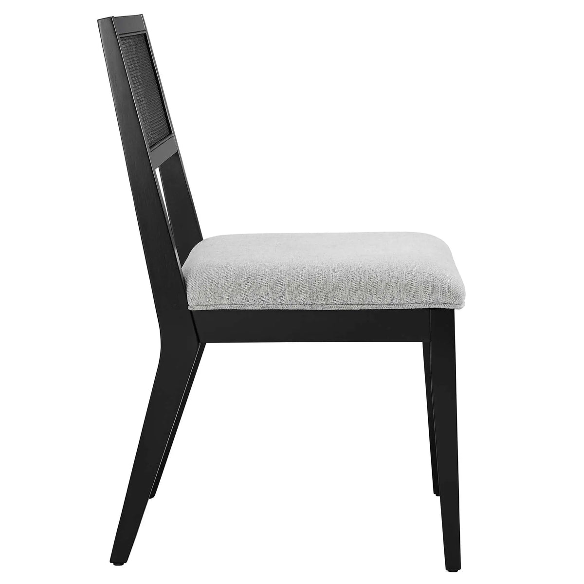 Nimba Faux Rattan Fabric Dining Chairs Set of 2 by Modway by HouseOfZazla
