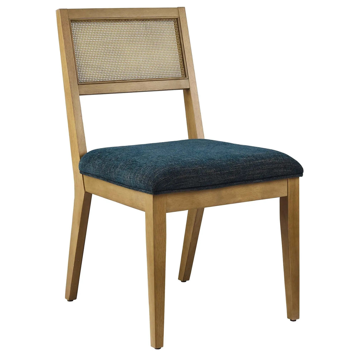 Nimba Faux Rattan Fabric Dining Chairs Set of 2 by Modway by HouseOfZazla