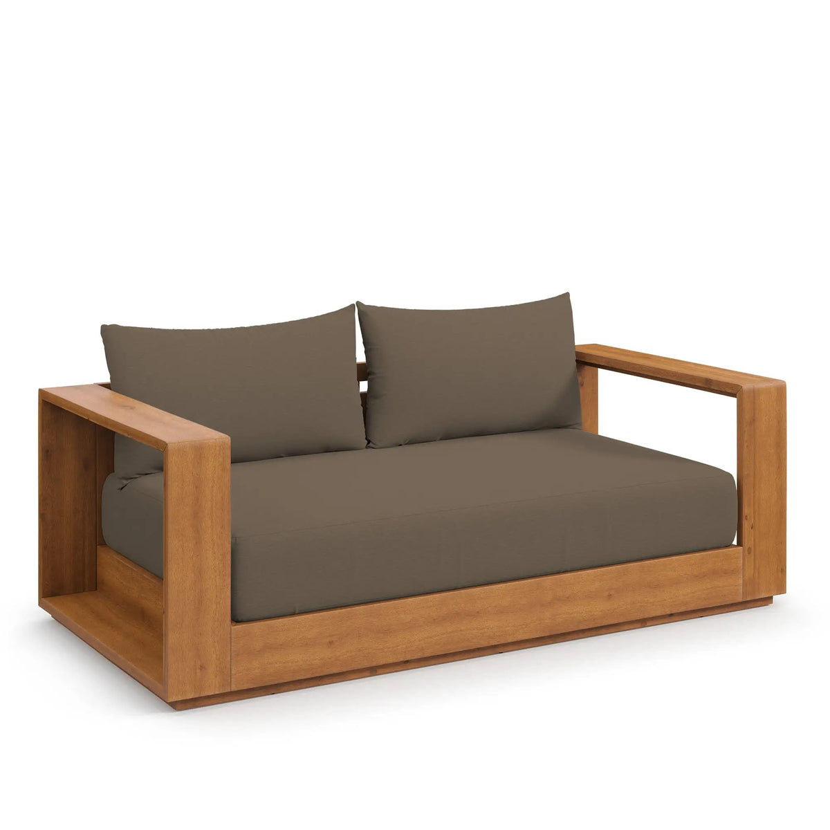 Tahoe Acacia Wood Outdoor Patio Loveseat by Modway by HouseOfZazla