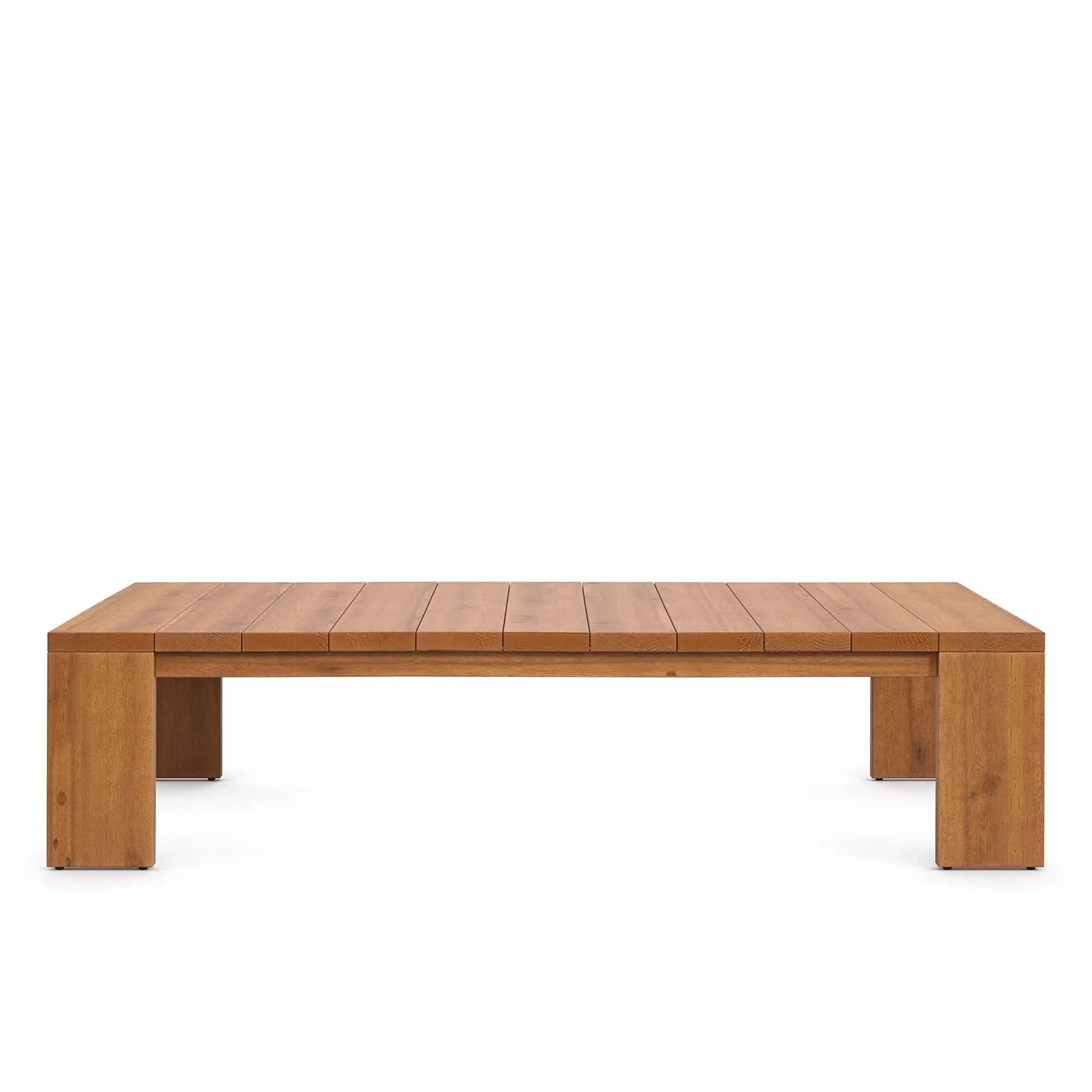 Tahoe 2-Piece Outdoor Patio Acacia Wood Sofa and Coffee Table Set by Modway by HouseOfZazla