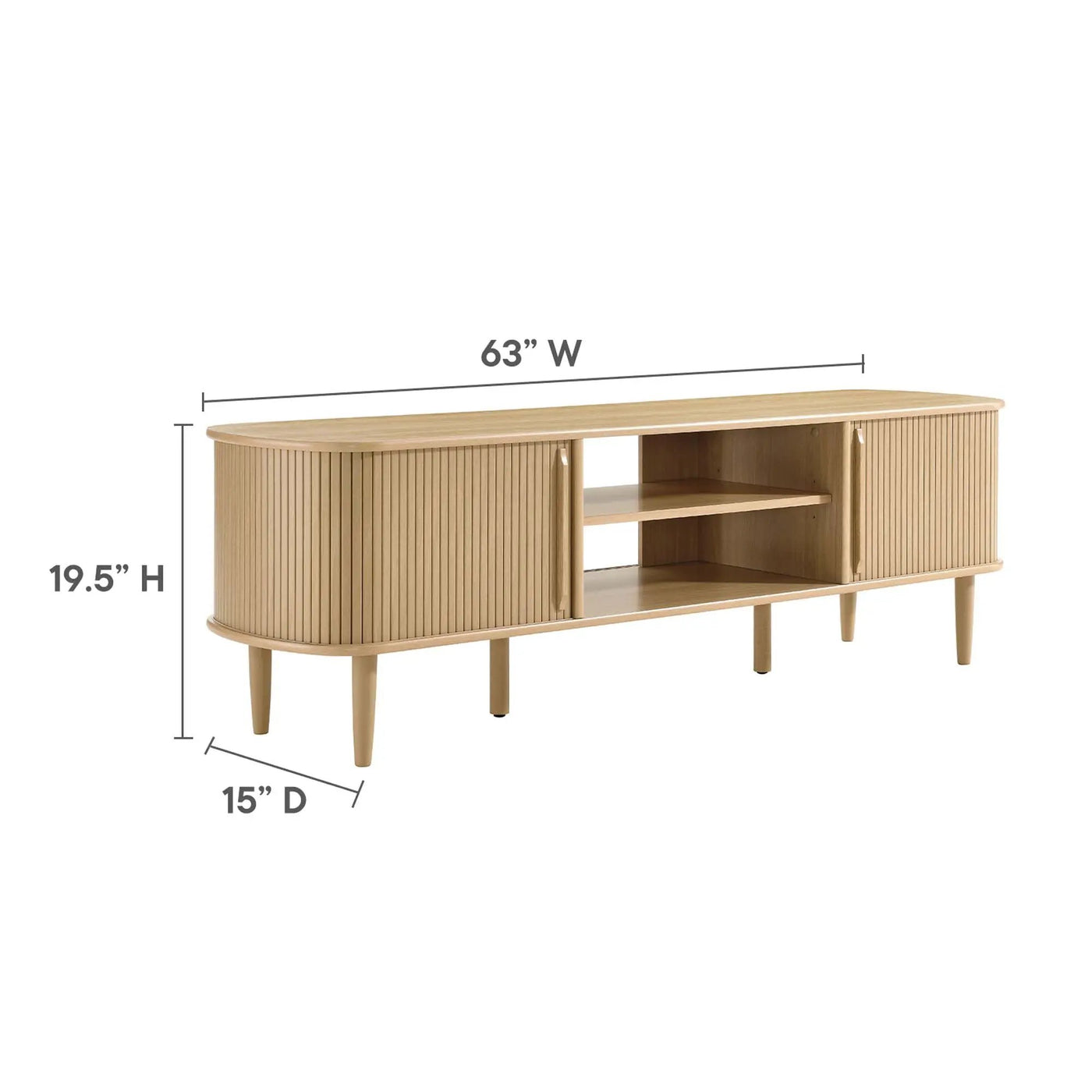 Contour 63" Wood TV Stand by Modway by HouseOfZazla