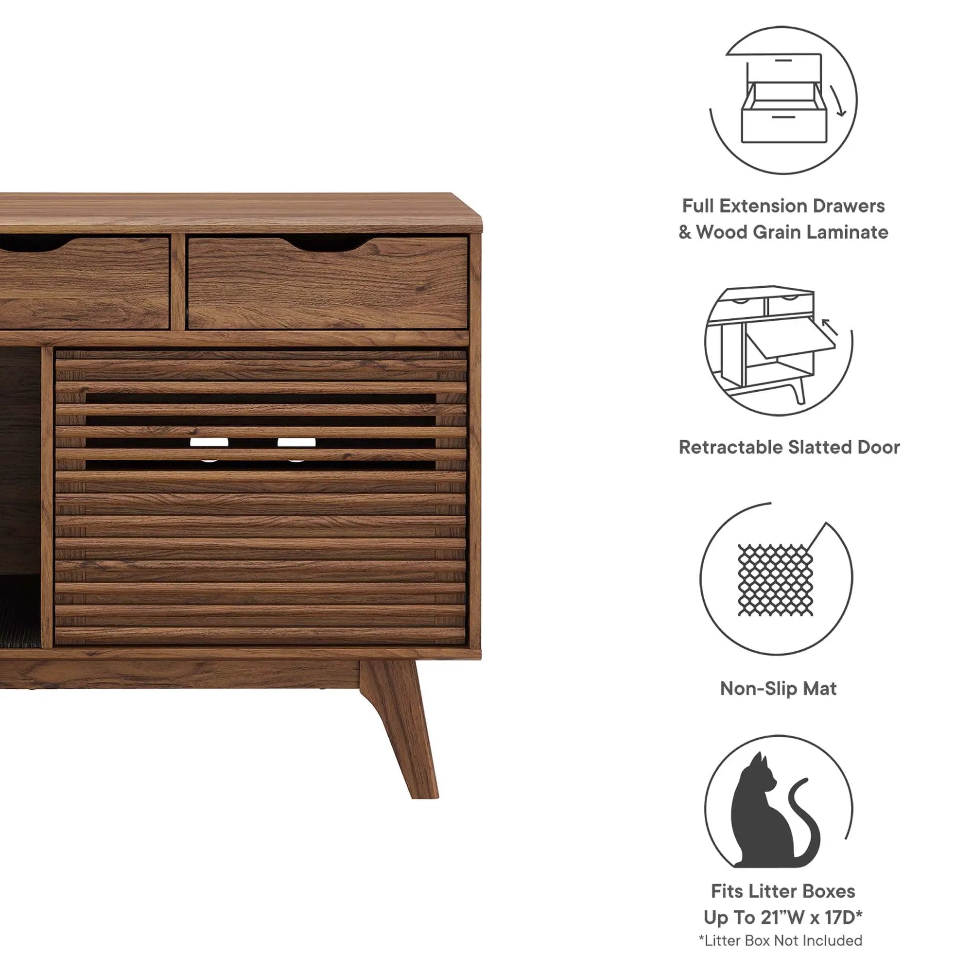 Render Cat Cabinet by Modway by HouseOfZazla