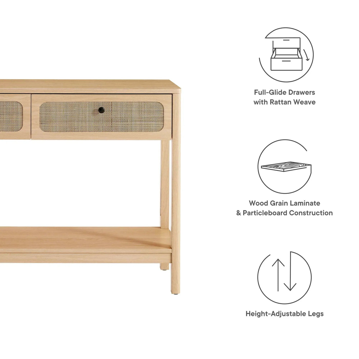 Chaucer Wood Entryway Console Table by Modway by HouseOfZazla