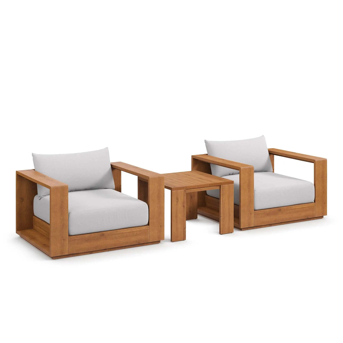 Tahoe 3-Piece Outdoor Patio Acacia Wood Furniture Set by Modway by HouseOfZazla