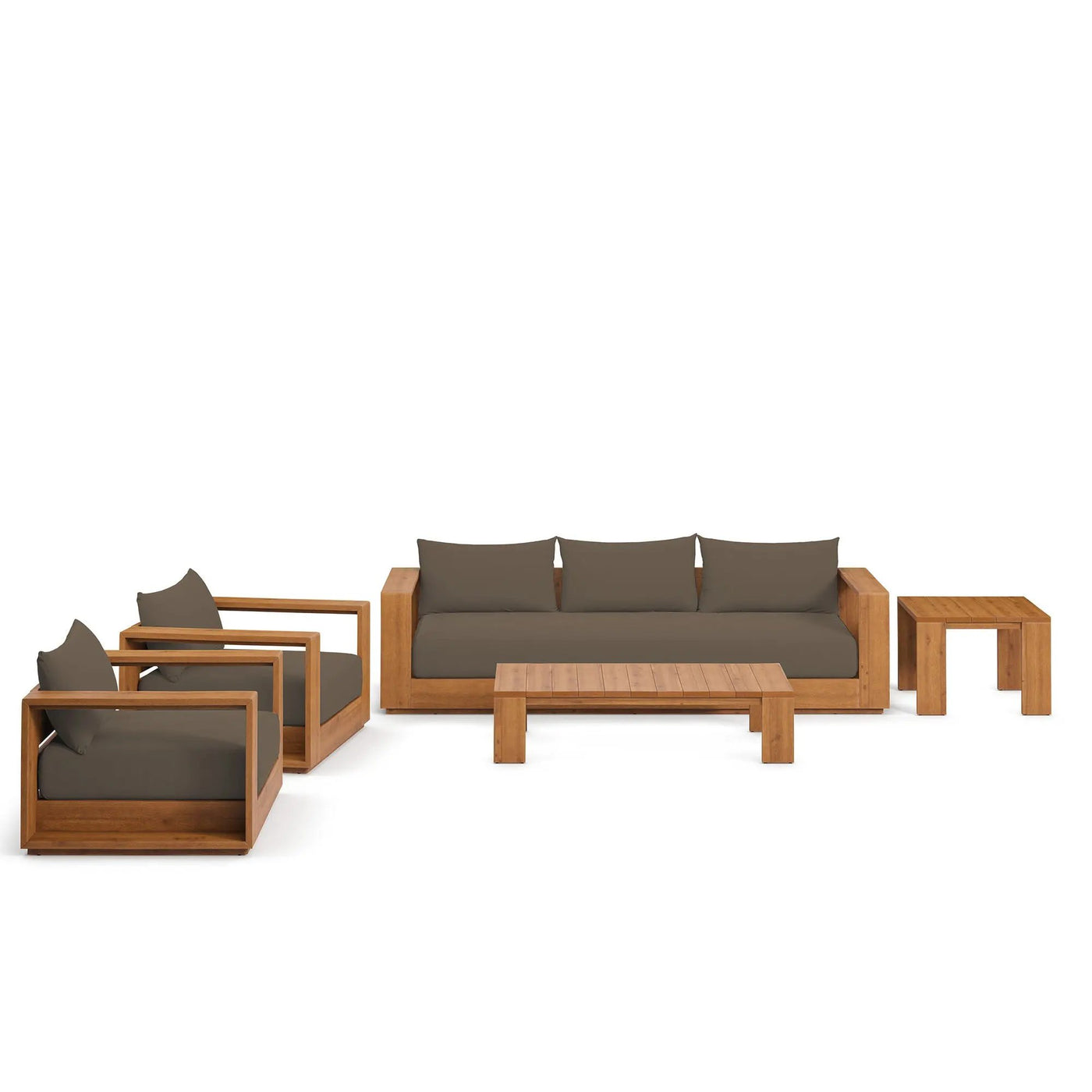 Tahoe 5-Piece Outdoor Patio Acacia Wood Furniture Set by Modway by HouseOfZazla
