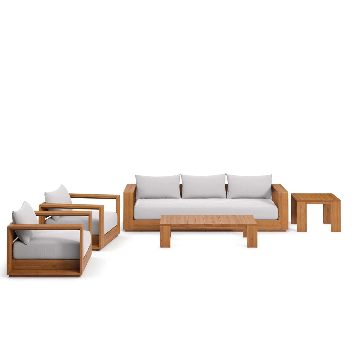 Tahoe 5-Piece Outdoor Patio Acacia Wood Furniture Set by Modway by HouseOfZazla