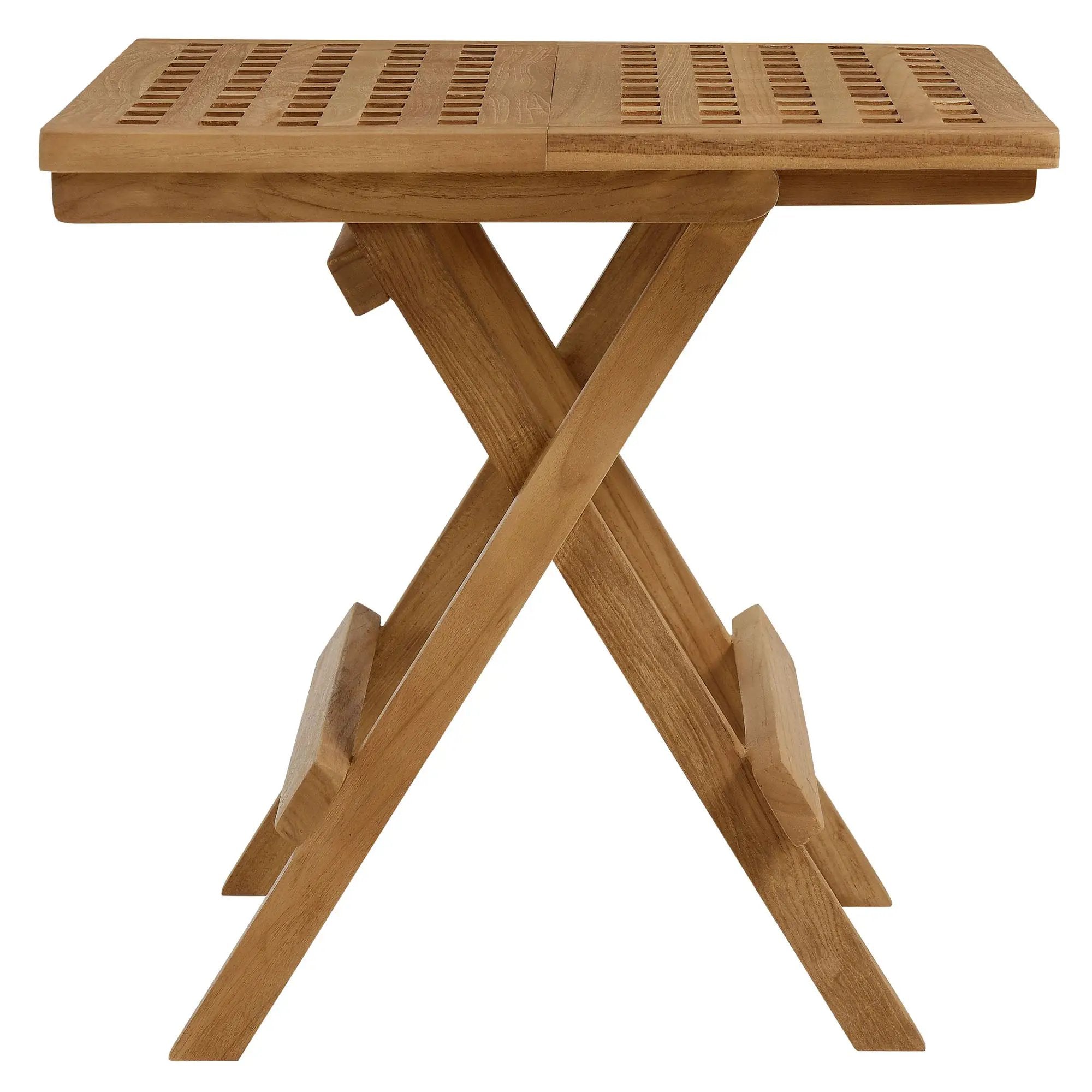 Vienna Outdoor Patio Teak Wood Side Table by Modway by HouseOfZazla