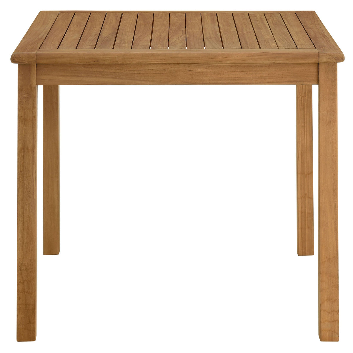 Vienna 3-Piece Outdoor Patio Teak and Rope Dining Set with Armless Chiars by Modway, photo 8 of 21