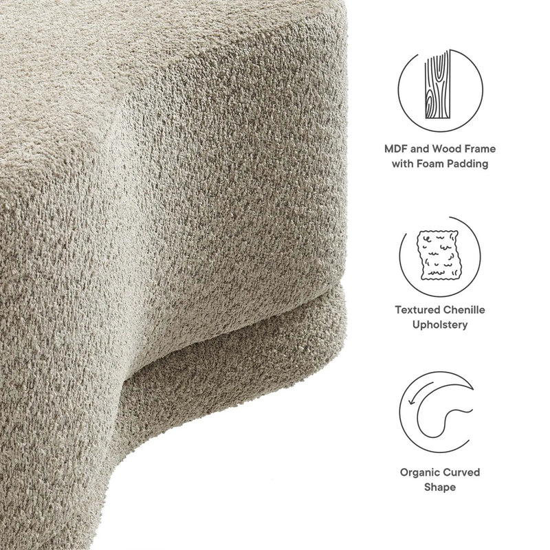 Nimbus 48" Upholstered Ottoman Bench by Modway by HouseOfZazla