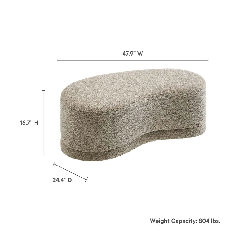 Nimbus 48" Upholstered Ottoman Bench by Modway by HouseOfZazla