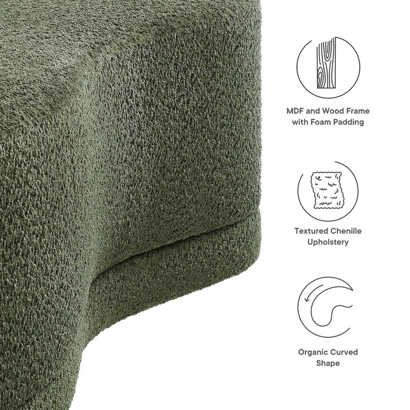 Nimbus 48" Upholstered Ottoman Bench by Modway by HouseOfZazla