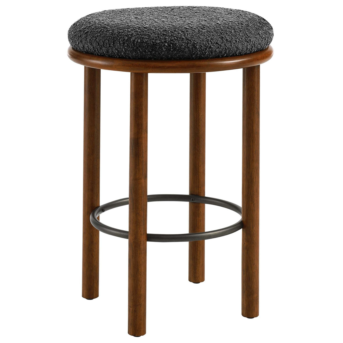 Fable Boucle Fabric Counter Stools Set of 2 by Modway, photo 12 of 32