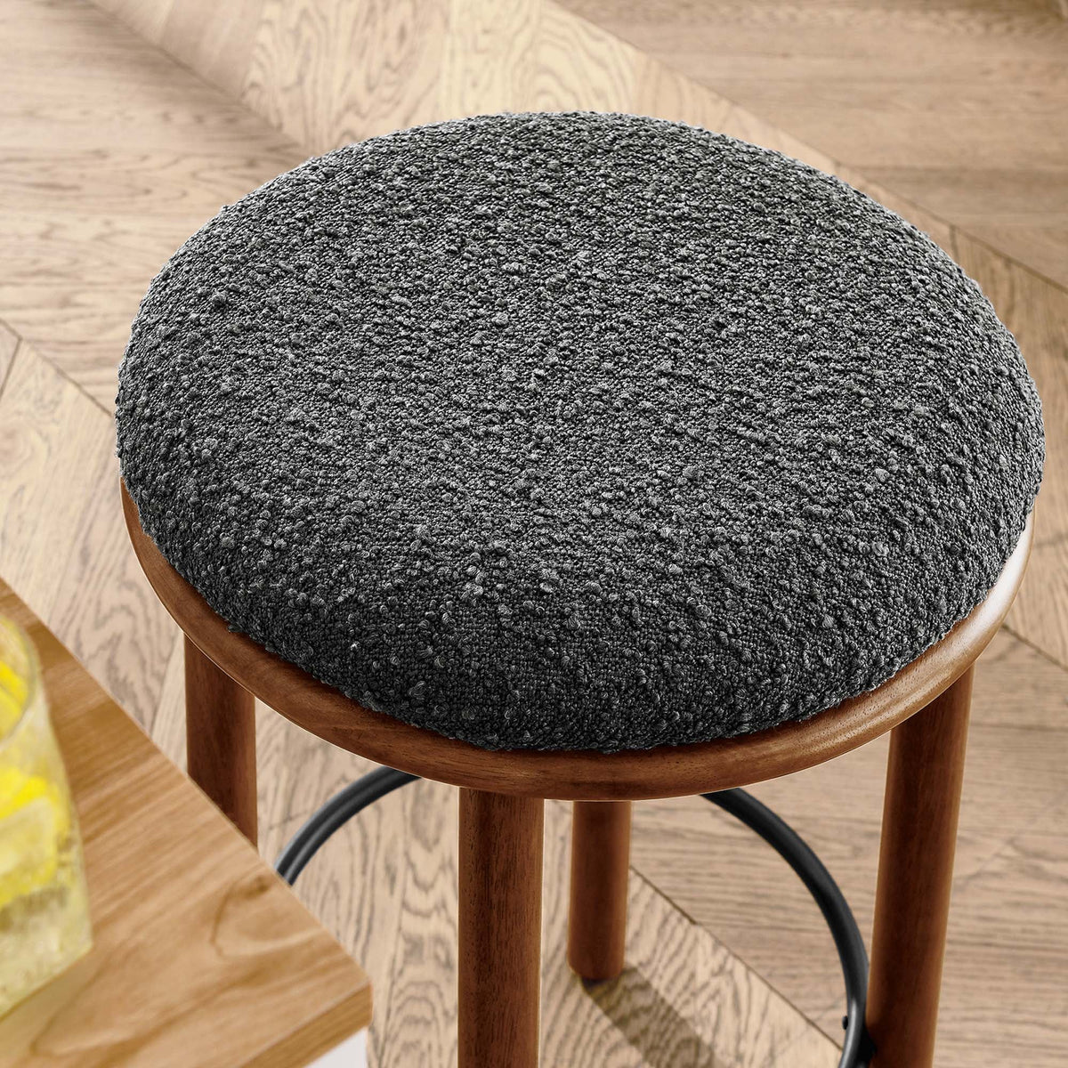 Fable Boucle Fabric Counter Stools Set of 2 by Modway, photo 16 of 32