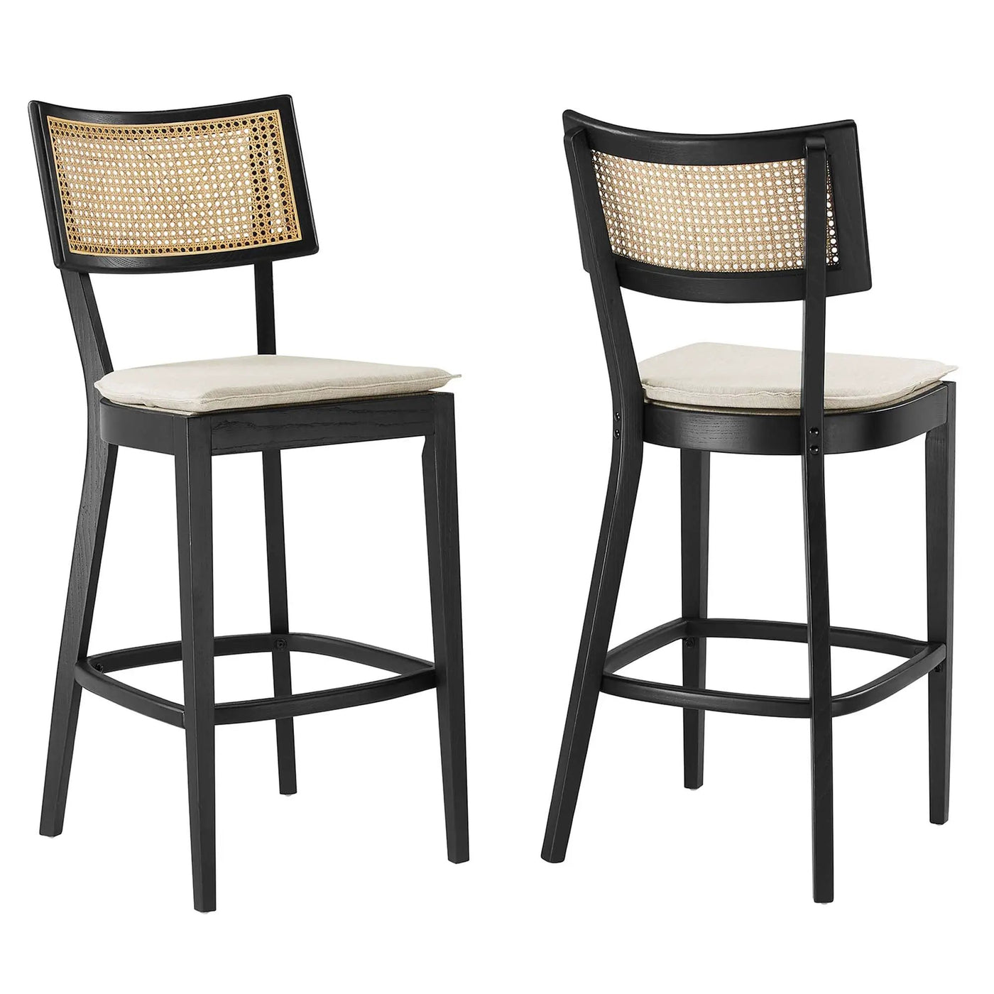 Caledonia Wood Bar Stools Set of 2 by Modway by HouseOfZazla
