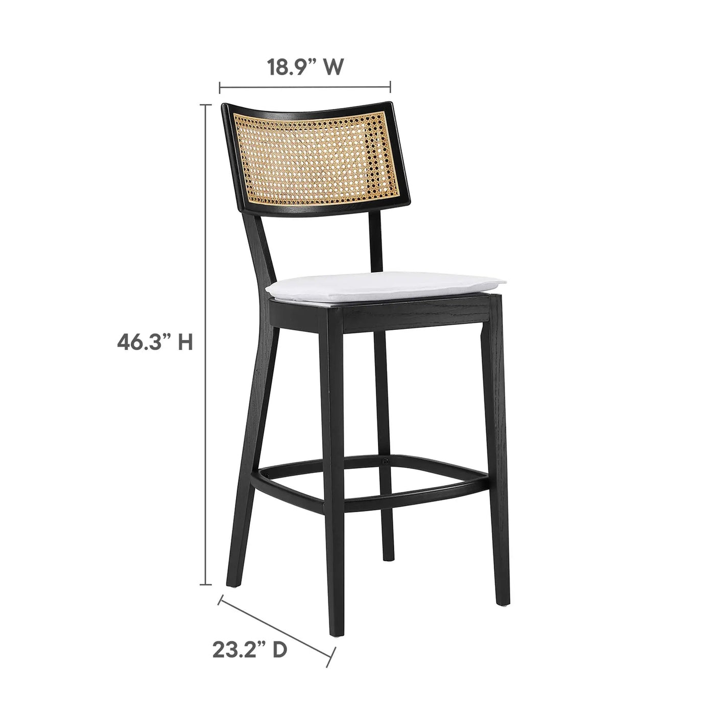 Caledonia Wood Bar Stools Set of 2 by Modway by HouseOfZazla