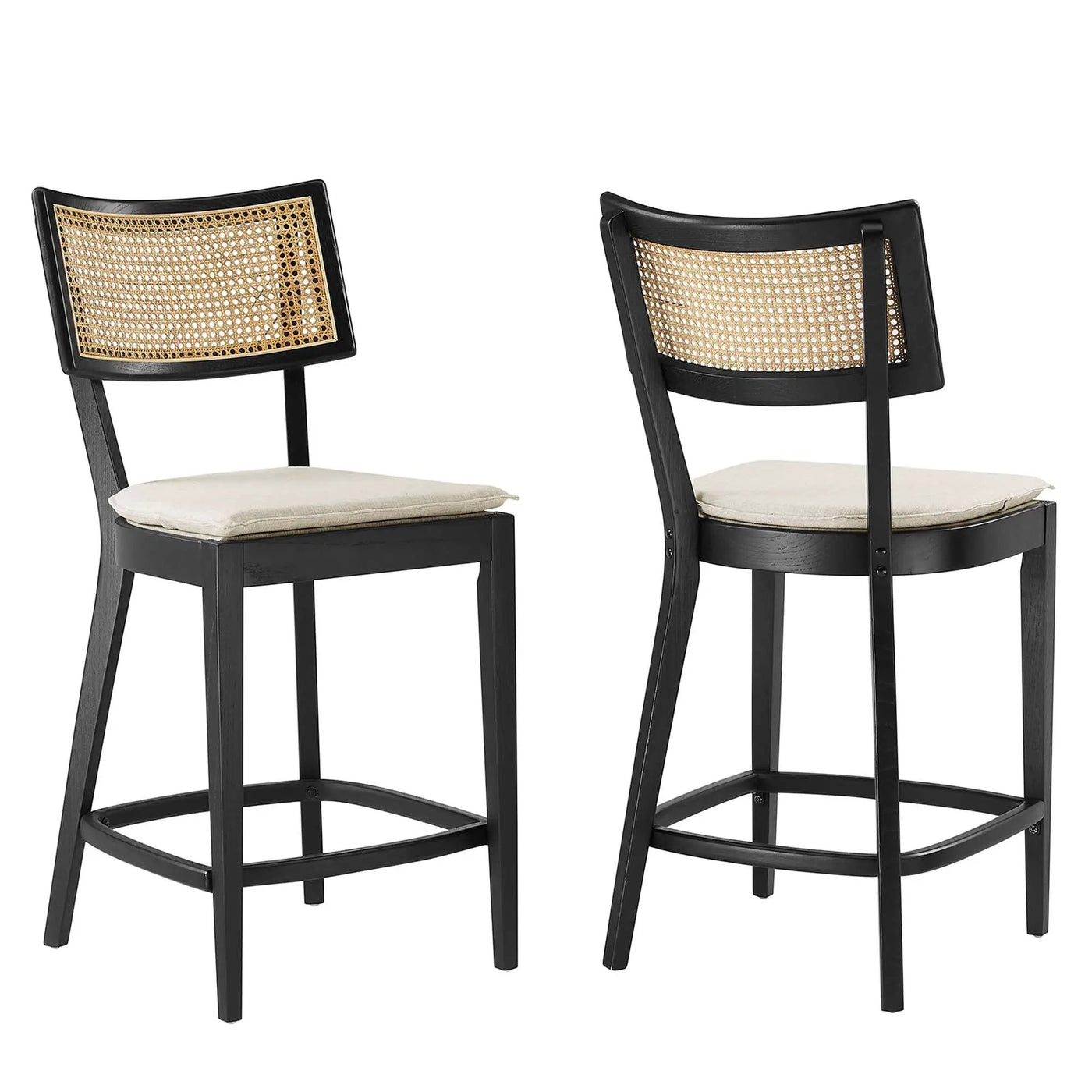 Caledonia Wood Counter Stools Set of 2 by Modway by HouseOfZazla