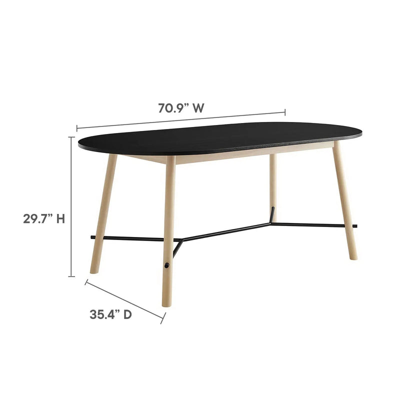 Infuse 71" Wood Grain Dining Table by Modway by HouseOfZazla