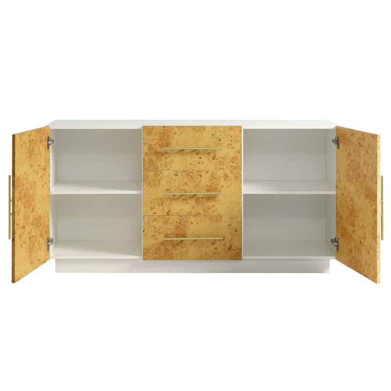 Abel 59 Inch Burl Wood Sideboard Buffet TV Stand by Modway by HouseOfZazla