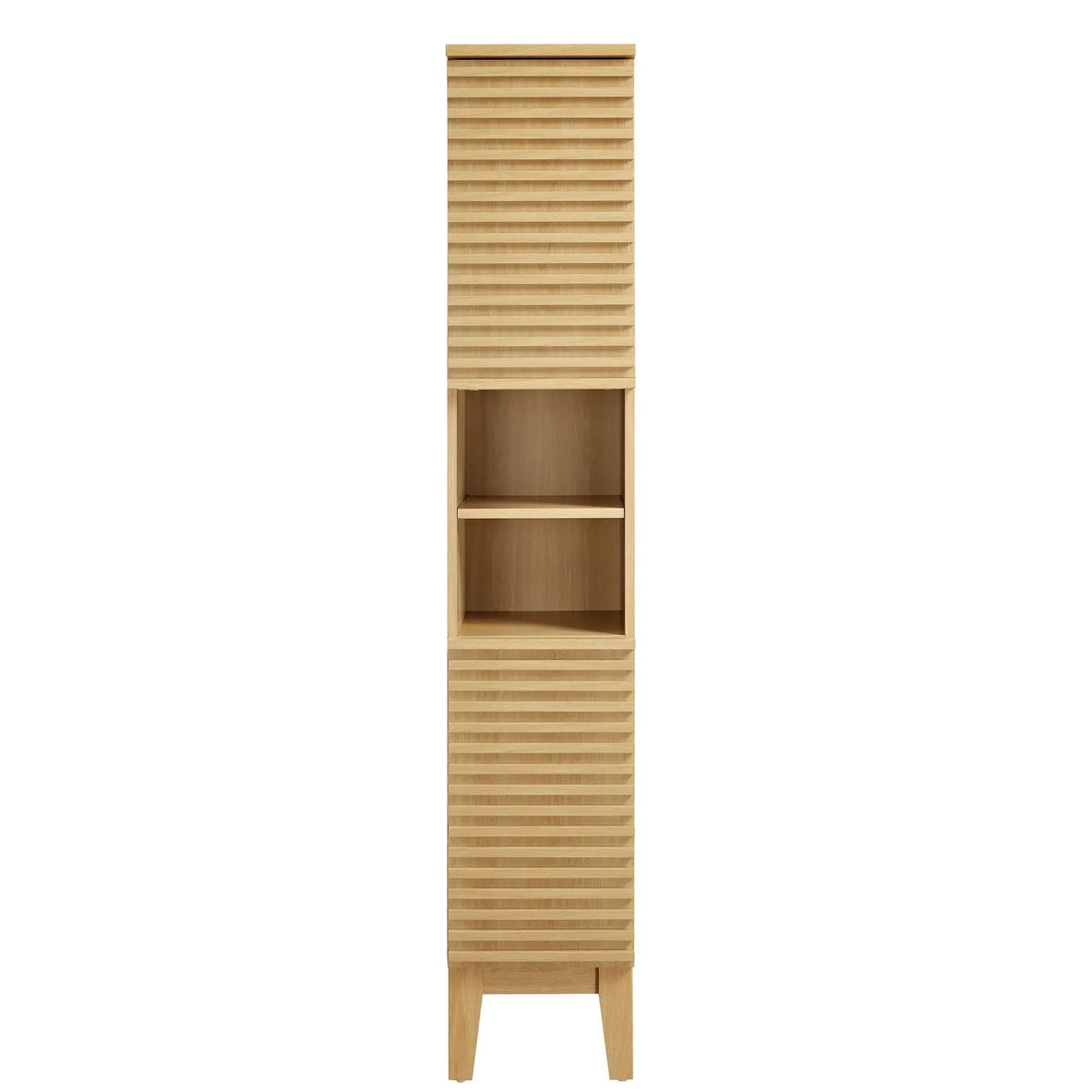 Render Tall Narrow Bathroom Storage Cabinet by Modway by HouseOfZazla